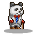 The dapper-looking Pandacotta.